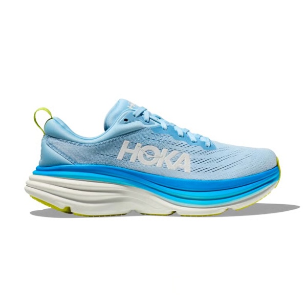 Кроссовки мужские HOKA M BONDI 8 WIDE Airy Blue / Diva Blue